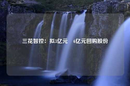 三花智控：拟3亿元―6亿元回购股份