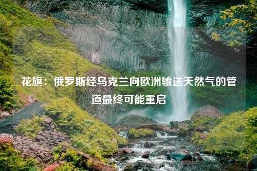 花旗：俄罗斯经乌克兰向欧洲输送天然气的管道最终可能重启